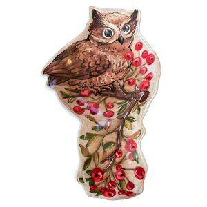 Owl Spoon Rest by Cracker Barrel, Vintage